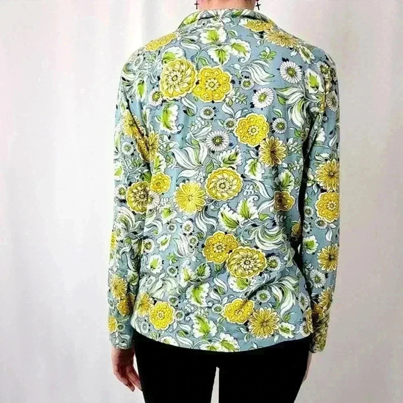 NWT Anthropologie Oversized 70s Floral Paisley Button Down - XS - Picture 3 of 7